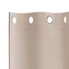  Függönyök függönyökkel 2 pcs Tópszínű 175 x 140 cm Poliészter