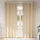  Függönyök függönyökkel 2 pcs Krém 225 x 140 cm Poliészter