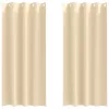 Függönyök függönyökkel 2 pcs Krém 225 x 140 cm Poliészter