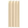 Függönyök függönyökkel 2 pcs Krém 225 x 140 cm Poliészter