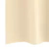  Függönyök függönyökkel 2 pcs Krém 225 x 140 cm Poliészter