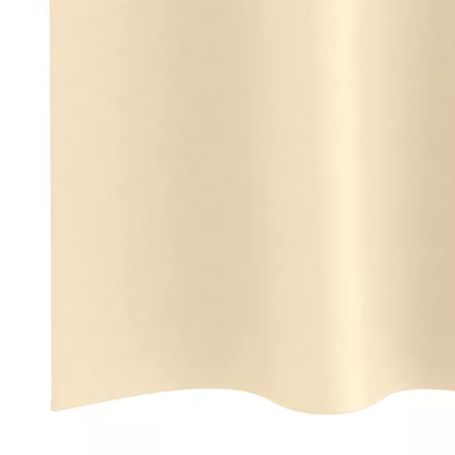  Függönyök függönyökkel 2 pcs Krém 225 x 140 cm Poliészter