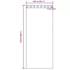  Függönyök függönyökkel 2 pcs Krém 225 x 140 cm Poliészter