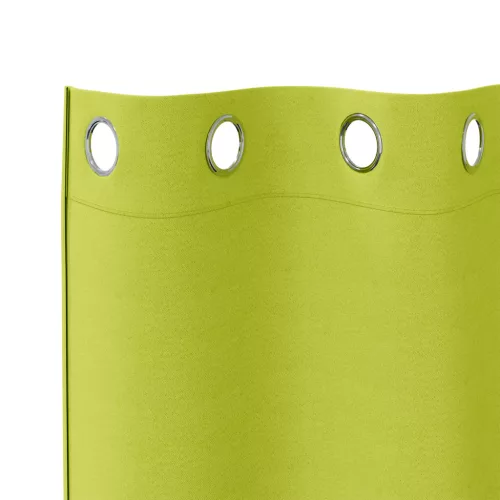  Függönyök függönyökkel 2 pcs Alma zöld 175 x 140 cm Poliészter