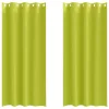  Függönyök függönyökkel 2 pcs Alma zöld 260 x 140 cm Poliészter
