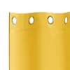  Függönyök 2 pcs mustársárga 260 x 140 cm Poliészter