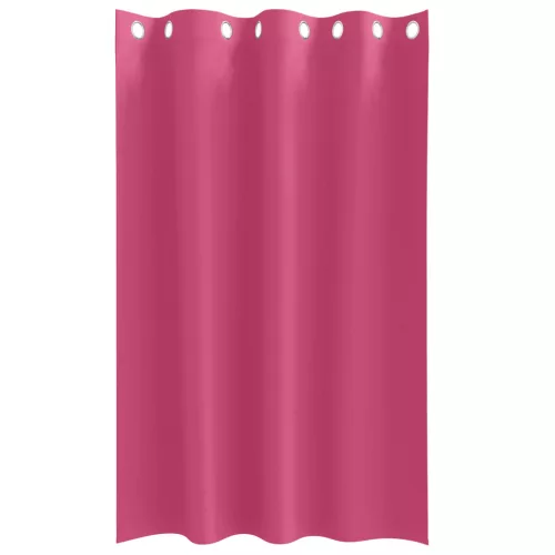  Függönyök 2 pcs Fényes rózsaszín 175 x 140 cm Poliészter