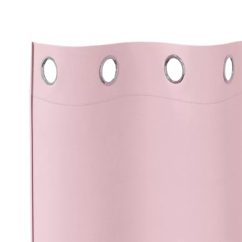  Függönyök 2 pcs Baba rózsaszín 245 x 140 cm Poliészter