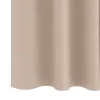  Fekete Függöny Gyűrűkkel 2 pcs Tópszínű 140 x 140 cm Poliészter