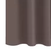  Sötétítő függönyök 2 pcs sötétbarna 245 x 140 cm Poliészter