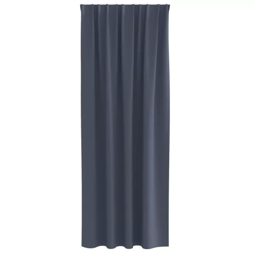  Sötétítő függönyök 2 pcs Antracitszürke 245 x 140 cm Poliészter