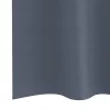  Sötétítő függönyök 2 pcs Antracitszürke 245 x 140 cm Poliészter