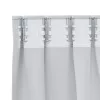  Függönyök 2 pcs Halvány szürke 245 x 140 cm Poliészter