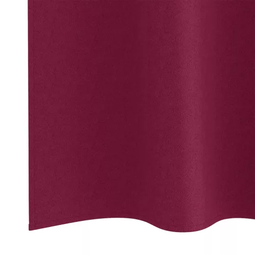  Függönyök függönyökkel 2 pcs Bordó 260 x 140 cm Poliészter