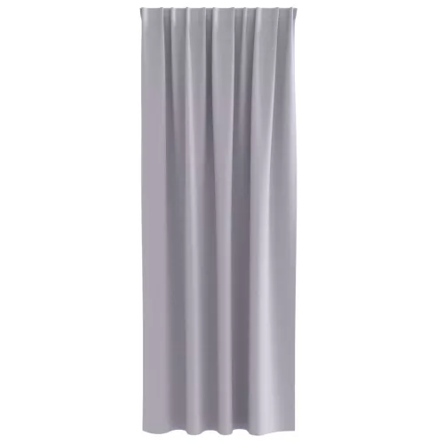  Függönyök függönyökkel 2 pcs Fém szürke 260 x 140 cm Poliészter