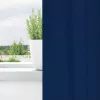  Fekete Függöny Gyűrűkkel 2 pcs Sötét kék 140 x 140 cm