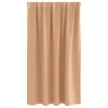  Függönyök 2 pcs Világosbarna 140 x 140 cm Poliészter