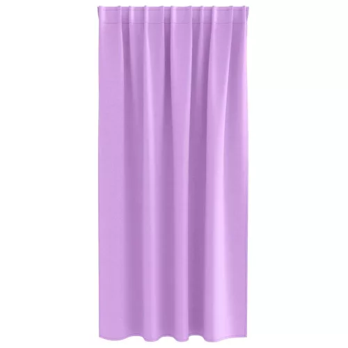  Függönyök függönyökkel 2 pcs Lila Poliészter