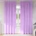  Függönyök függönyökkel 2 pcs Lila 225 x 140 cm Poliészter