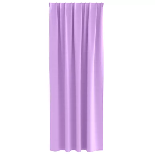  Függönyök függönyökkel 2 pcs Lila 245 x 140 cm Poliészter