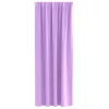  Függönyök függönyökkel 2 pcs Lila 260 x 140 cm Poliészter