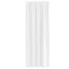  Sötétítő függönyök 2 pcs Tiszta fehér 245 x 140 cm Poliészter