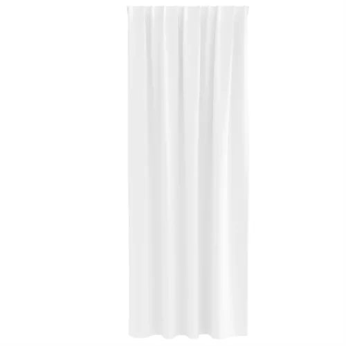  Sötétítő függönyök 2 pcs Tiszta fehér 245 x 140 cm Poliészter