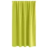  Fekete Függöny Gyűrűkkel 2 pcs Zöld 140 x 140 cm Poliészter