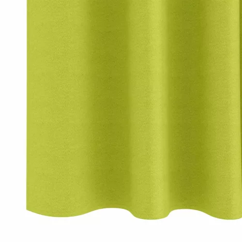  Fekete Függöny Gyűrűkkel 2 pcs Zöld 140 x 140 cm Poliészter
