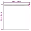 Fekete Függöny Gyűrűkkel 2 pcs Zöld 140 x 140 cm Poliészter