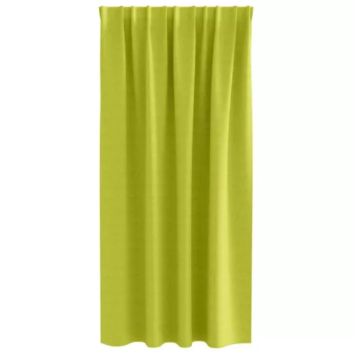  Fekete Függöny Gyűrűkkel 2 pcs Zöld 175 x 140 cm Poliészter