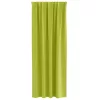  Függönyök függönyökkel 2 pcs Alma zöld 245 x 140 cm Poliészter
