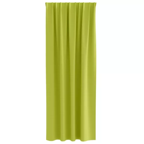  Függönyök függönyökkel 2 pcs Alma zöld 245 x 140 cm Poliészter