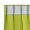  Függönyök függönyökkel 2 pcs Alma zöld 245 x 140 cm Poliészter