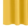  Függönyök 2 pcs mustársárga 225 x 140 cm Poliészter