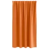  Függönyök 2 pcs Fényes narancssárga 140 x 140 cm Poliészter