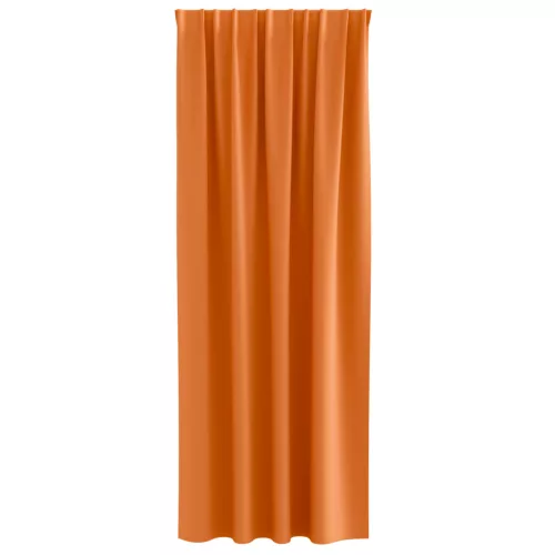  Sötétítő függönyök 2 pcs Fényes narancssárga 260 x 140 cm