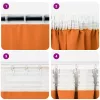  Sötétítő függönyök 2 pcs Fényes narancssárga 260 x 140 cm