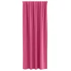  Függönyök 2 pcs Fényes rózsaszín 225 x 140 cm Poliészter