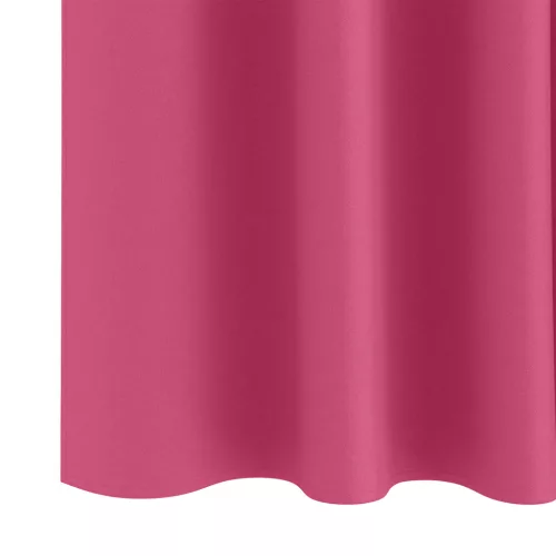  Függönyök 2 pcs Fényes rózsaszín 245 x 140 cm Poliészter