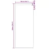  Fekete Függöny Gyűrűkkel 2 pcs Babarózsaszín 260 x 140 cm