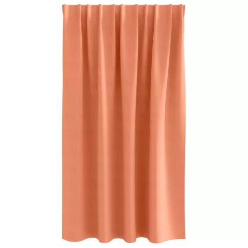  Függönyök függönyökkel 2 pcs Terrakotta 140 x 140 cm Poliészter