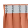  Függönyök függönyökkel 2 pcs Terrakotta Poliészter