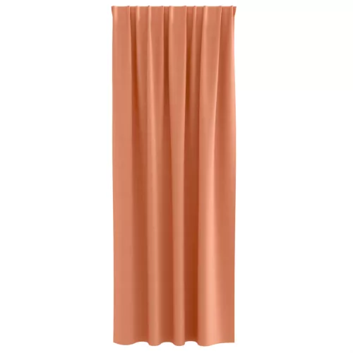  Függönyök függönyökkel 2 pcs Terrakotta 225 x 140 cm Poliészter