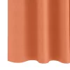  Függönyök függönyökkel 2 pcs Terrakotta 225 x 140 cm Poliészter