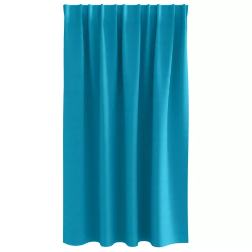  Függönyök függönyökkel 2 pcs Türkiz 140 x 140 cm Poliészter