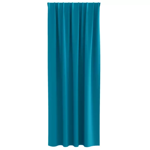  Függönyök függönyökkel 2 pcs Türkiz 225 x 140 cm Poliészter