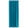 Függönyök függönyökkel 2 pcs Türkiz 260 x 140 cm Poliészter