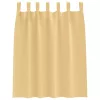  Sötétítő függönyök 2 pcs Bézs 140 x 140 cm Poliészter