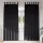  Függönyök függönyökkel 2 pcs Fekete 245 x 140 cm Poliészter